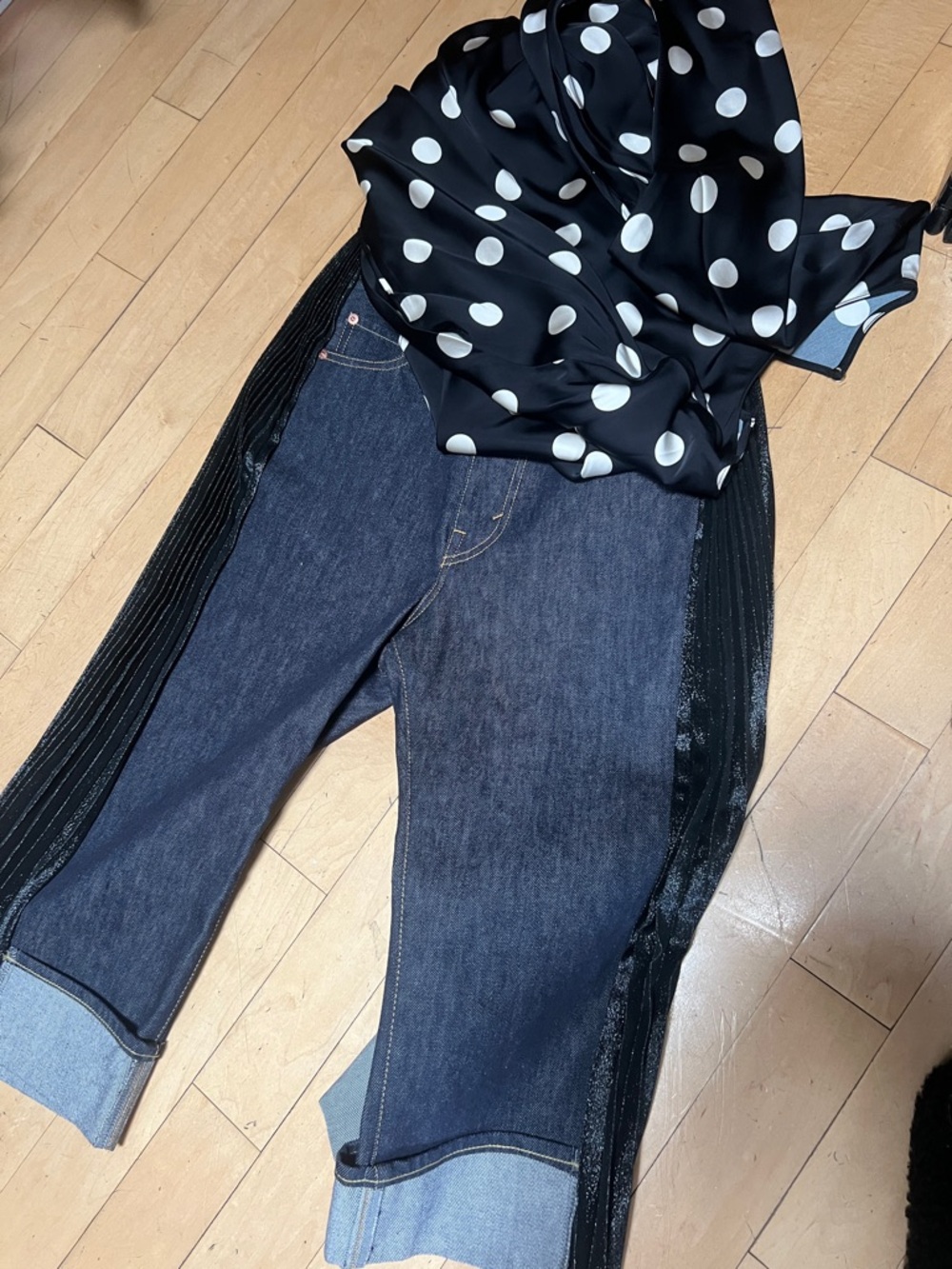 Junya Watanabe
Junya Watanabe X Levi's Pleated Insert Jeans S - Picture 13 of 16